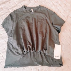 LA All yours scoop front tee